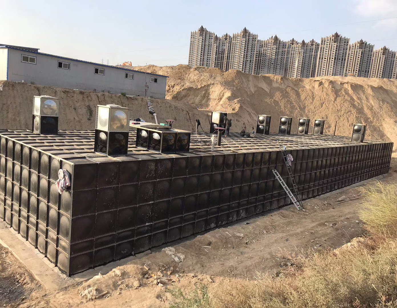 地下式箱泵一體化消防給水泵站